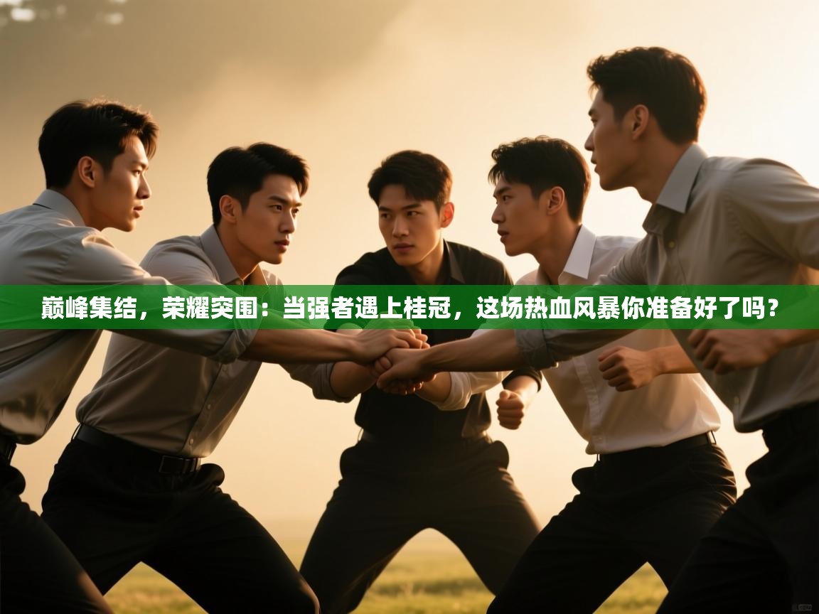 巅峰集结，荣耀突围：当强者遇上桂冠，这场热血风暴你准备好了吗？  第1张