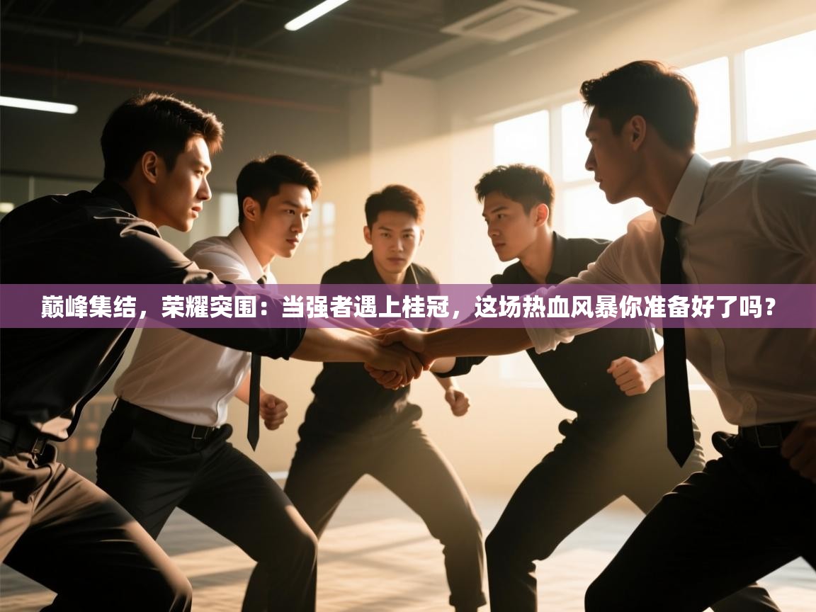 巅峰集结，荣耀突围：当强者遇上桂冠，这场热血风暴你准备好了吗？  第2张