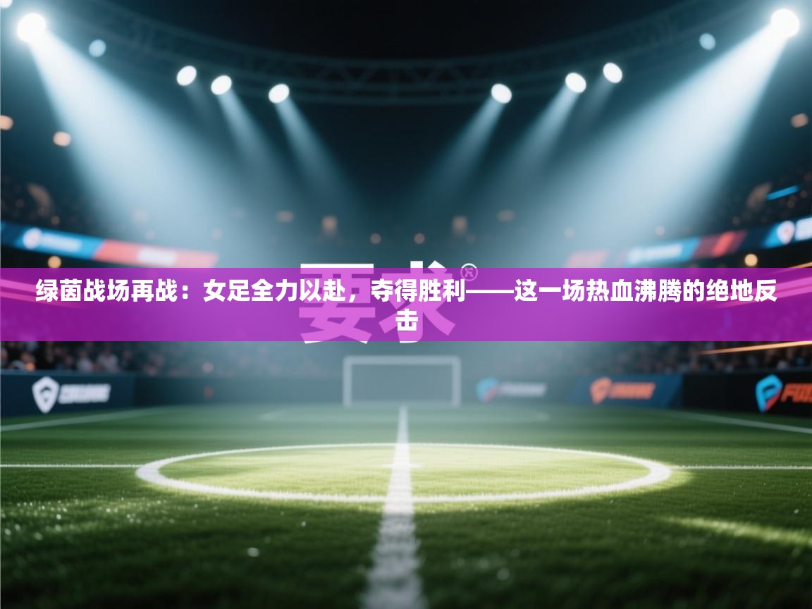 绿茵战场再战:女足全力以赴,夺得胜利——这一场热血沸腾的绝地反击 第2张