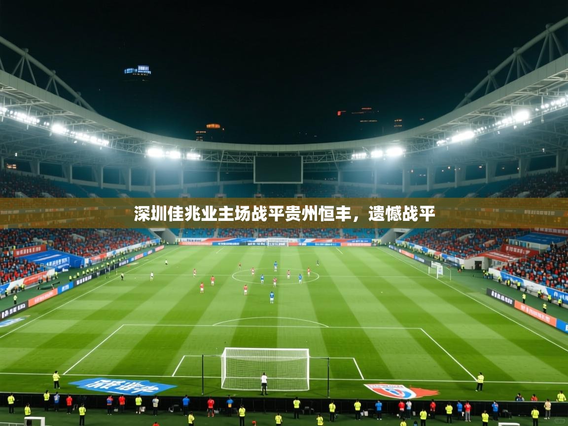深圳佳兆业主场战平贵州恒丰，遗憾战平  第1张